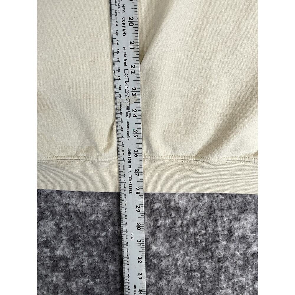 Ford Bronco Retro Graphic Sweatshirt Juniors L Tan Crewneck Licensed Long Sleeve - Picture 5 of 8